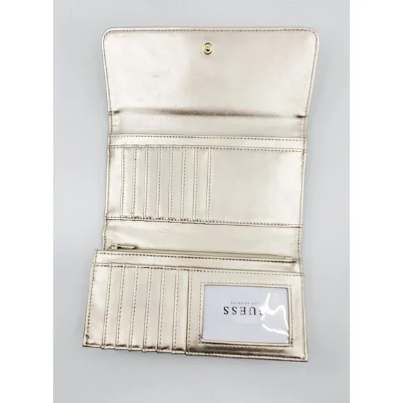 NWOT Guess Stephi Espresso Multi Clutch Wallet $48.00 - Picture 5 of 5